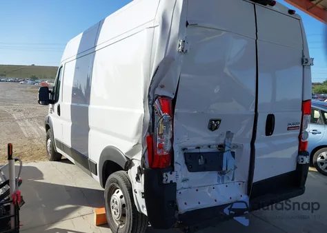 2021 Ram Promaster 2500 High Roof 136 Wb z USA, uszkodzony, nr VIN 3C6LRVCG8ME544209